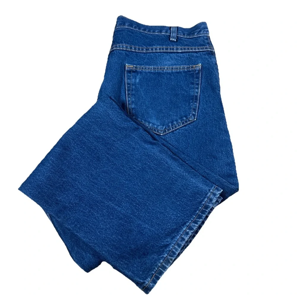 WearGuard Denim Work Jeans Men‎ Sz 36x31 Heavyduty Tag Sz 38x32 Straight Leg